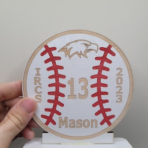 BASEBALL or SOFTBALL PLAQUE + Mini Plaques + Player Awards  + Coach Gift + Score keeper Gift + Senior Gift + Team Mom Gift