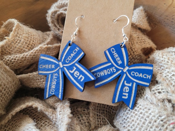 Cheer Bow Earrings Cheer Bow Earrings