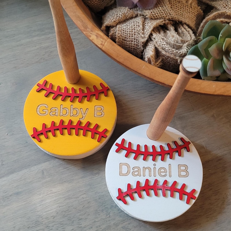BASEBALL or SOFTBALL RING Holder + Tournament Ring Display + Championship Ring Rack + Customized Gift + Ring Stand
