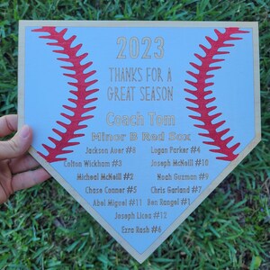 BASEBALL COACH Gift + Custom Coach End of the Season Gift + Baseball Team + Team Mom + Personalized + Banquet + Recognition + Senior Night