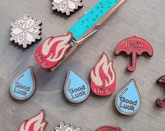 Cheerleading Competition Pin Decorations: Good Luck Charms Nationals