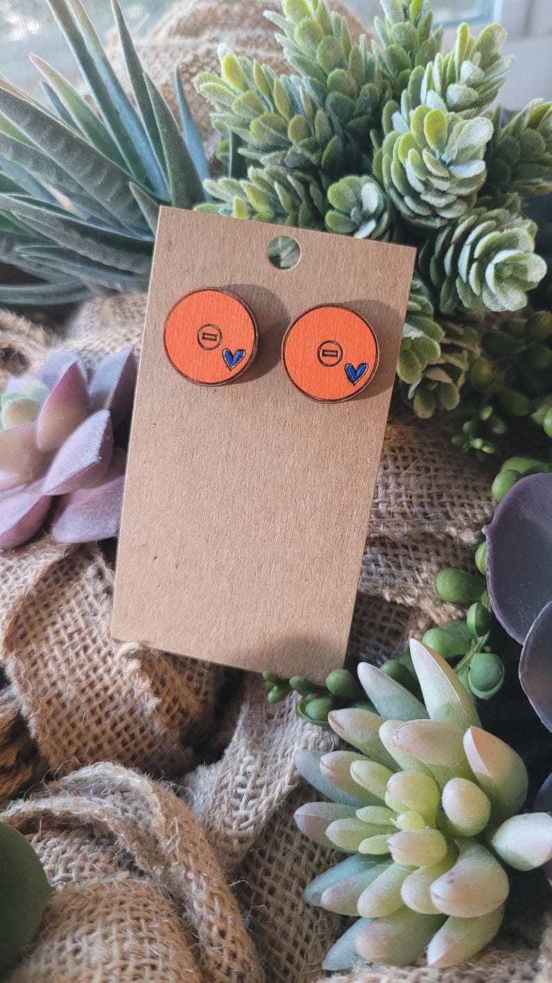 WRESTLING STUD earrings- Wrestling Mom + Sister + gift + jewelry Personalized + Match Day Outfit accessories image 5