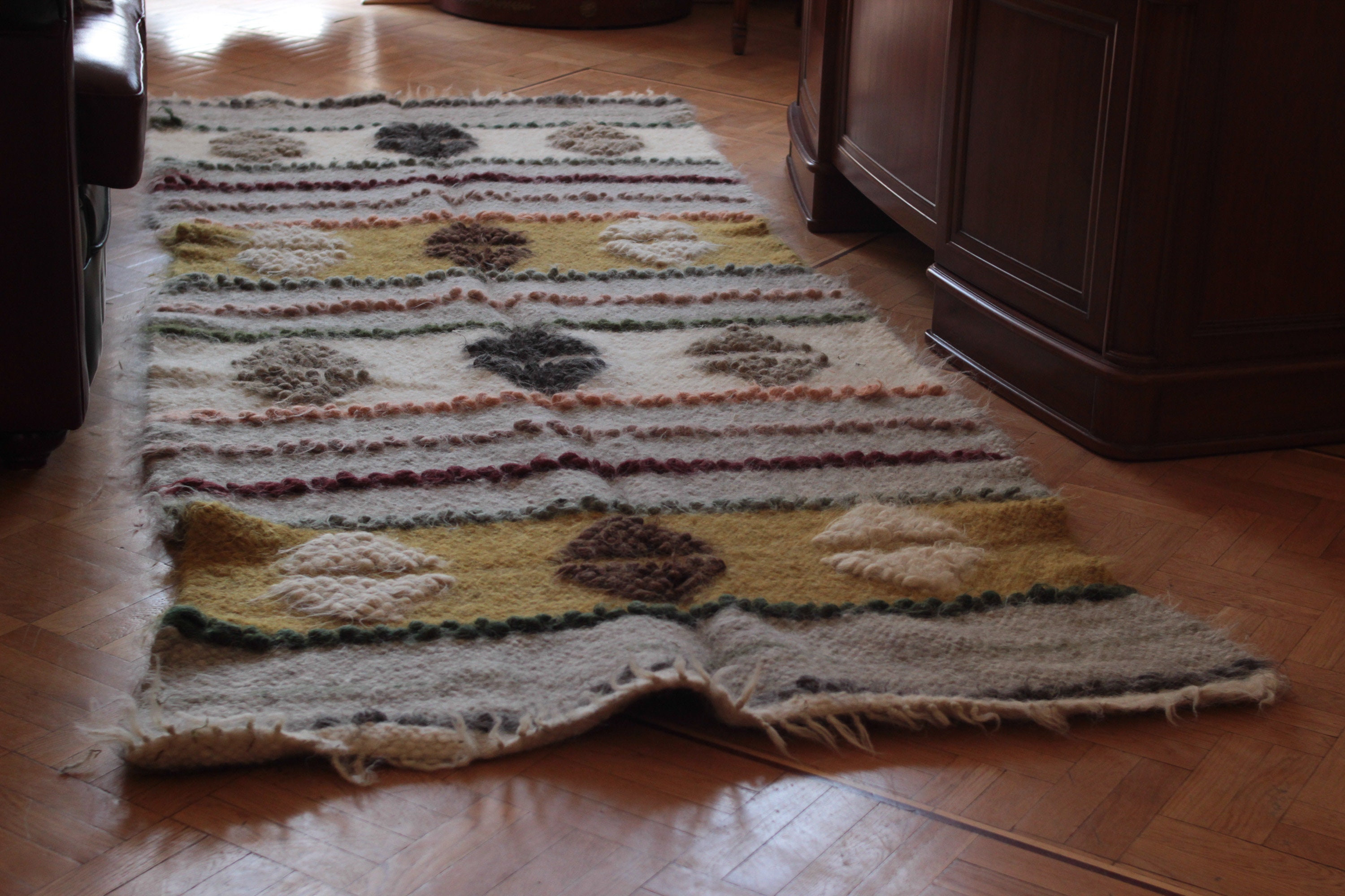 Wool Rug Nordic Scandinavian Rug 100 Wool Area Rug Woolen Rug Etsy