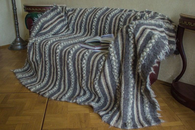 Luxury & Decorative King Size Wool Blanket- Homelosophy