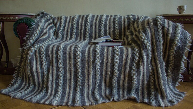 Weighted blanket Lizhnyk Wool blanket King size coverlet ...