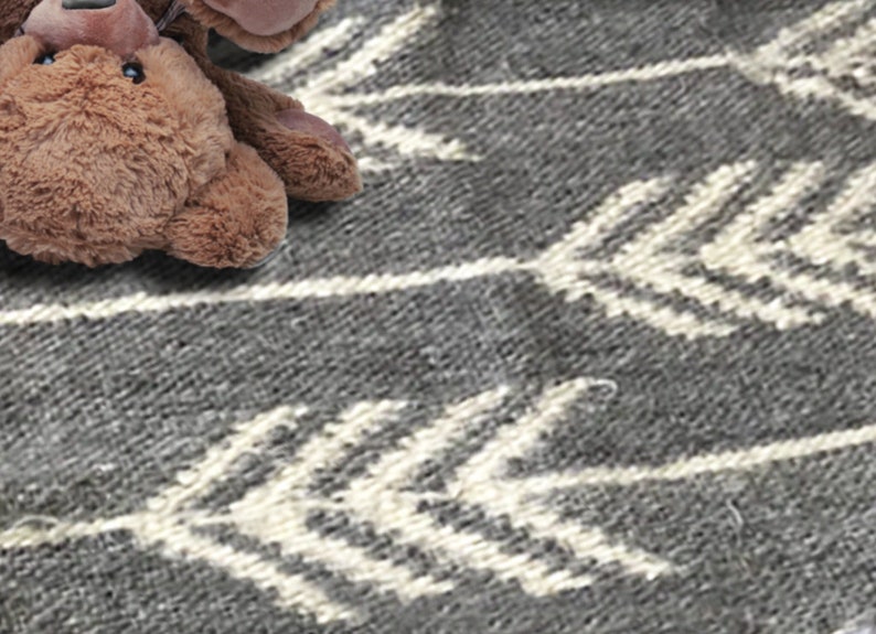 Grey Wool Throw Blanket Queen Size Warm Bed Sofa Coverlet Etsy