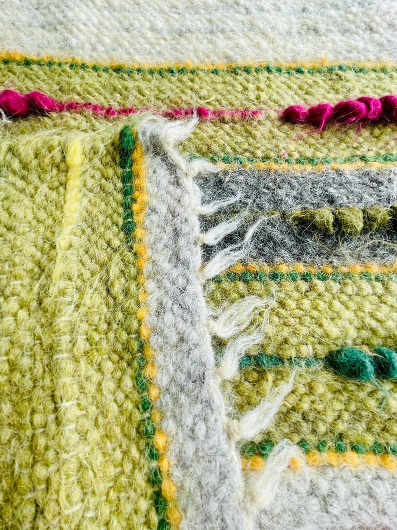 WoolLoveCrafts Wool Throw Blanket