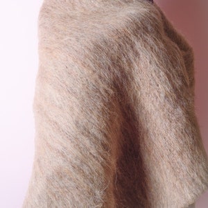 Mid century blanket weighted bed scarf	chunky throw Decorative wool blanket	Scandinavian blanket wool Throw Blanket	flokati blanket furry nordic blanket queen	lambswool neutral blanket indoor warm blanket	beige wool throw gray wool blanket bulky