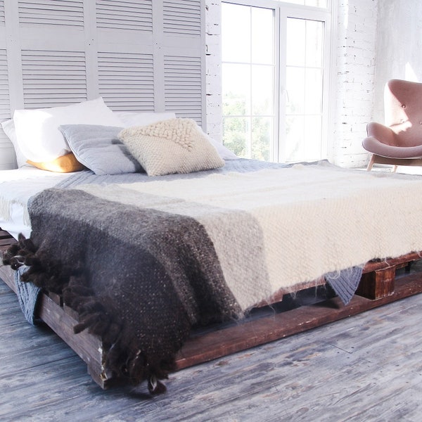 Tagesdecke sofa aus natürliche Wolle Bettüberwurf schwere qualität, Marokkanische Orientalische berber, Moderne Berberdecke Dicke Wolldecken