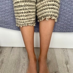 100% sheep wool knee warmers for adults, Healing knee wrap, Wool warmer for knees, Organic wool warmers for the knee pain