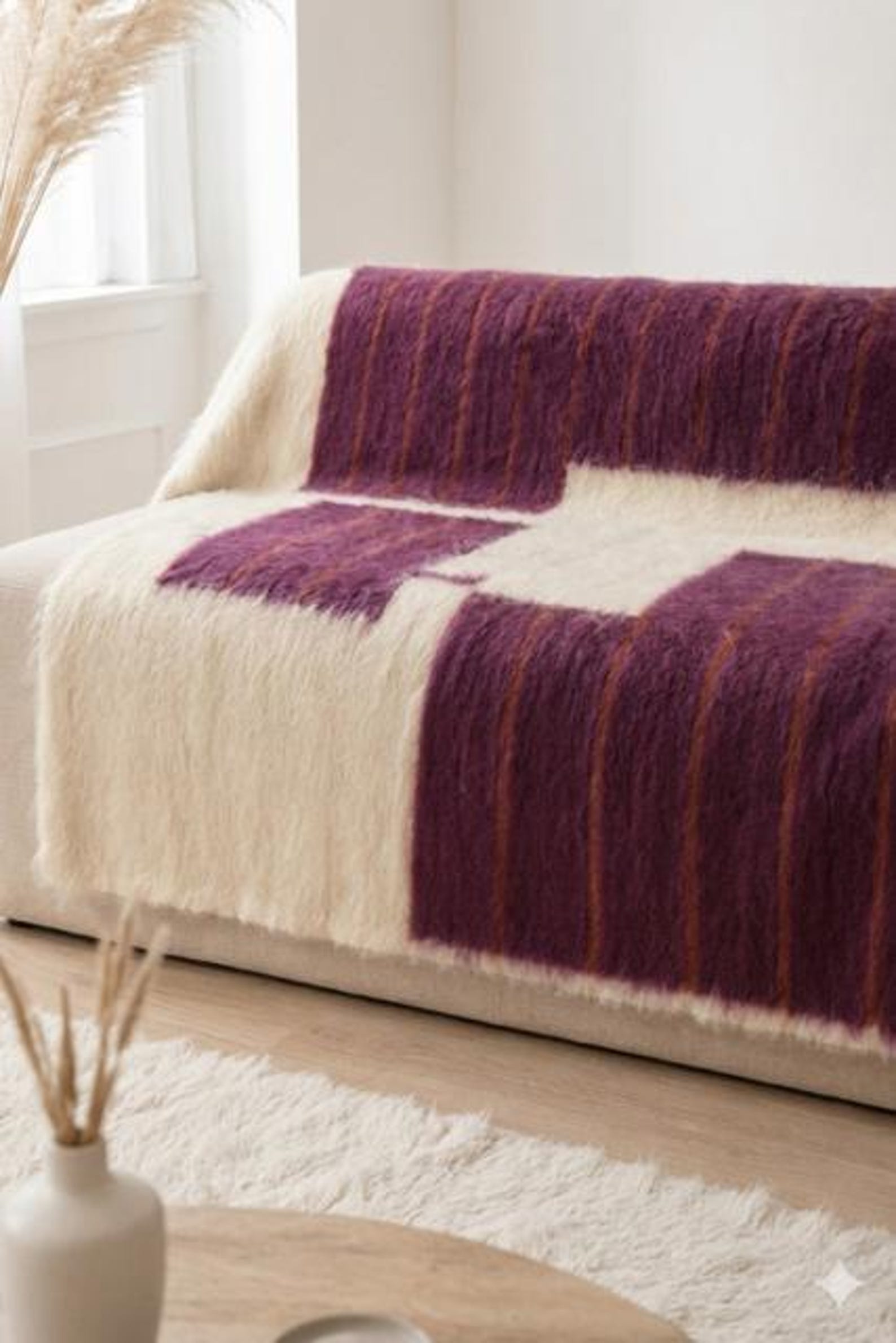 Wool Throw Blanket