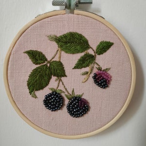 Wild blackberries