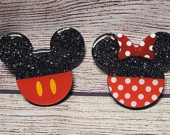 Classic Minnie or Mickey Inspired Phone Grip | Popout phone grip | Minnie Mouse l Mickey Mouse