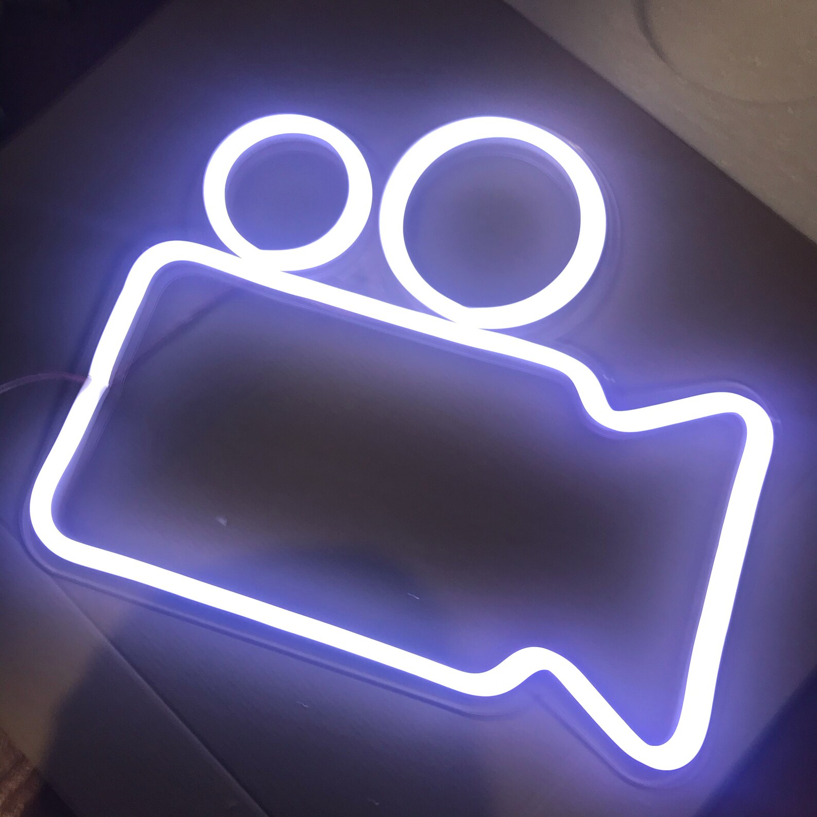 Video Camera Neon Light Sign LED Custom Gift For Her Or Etsy