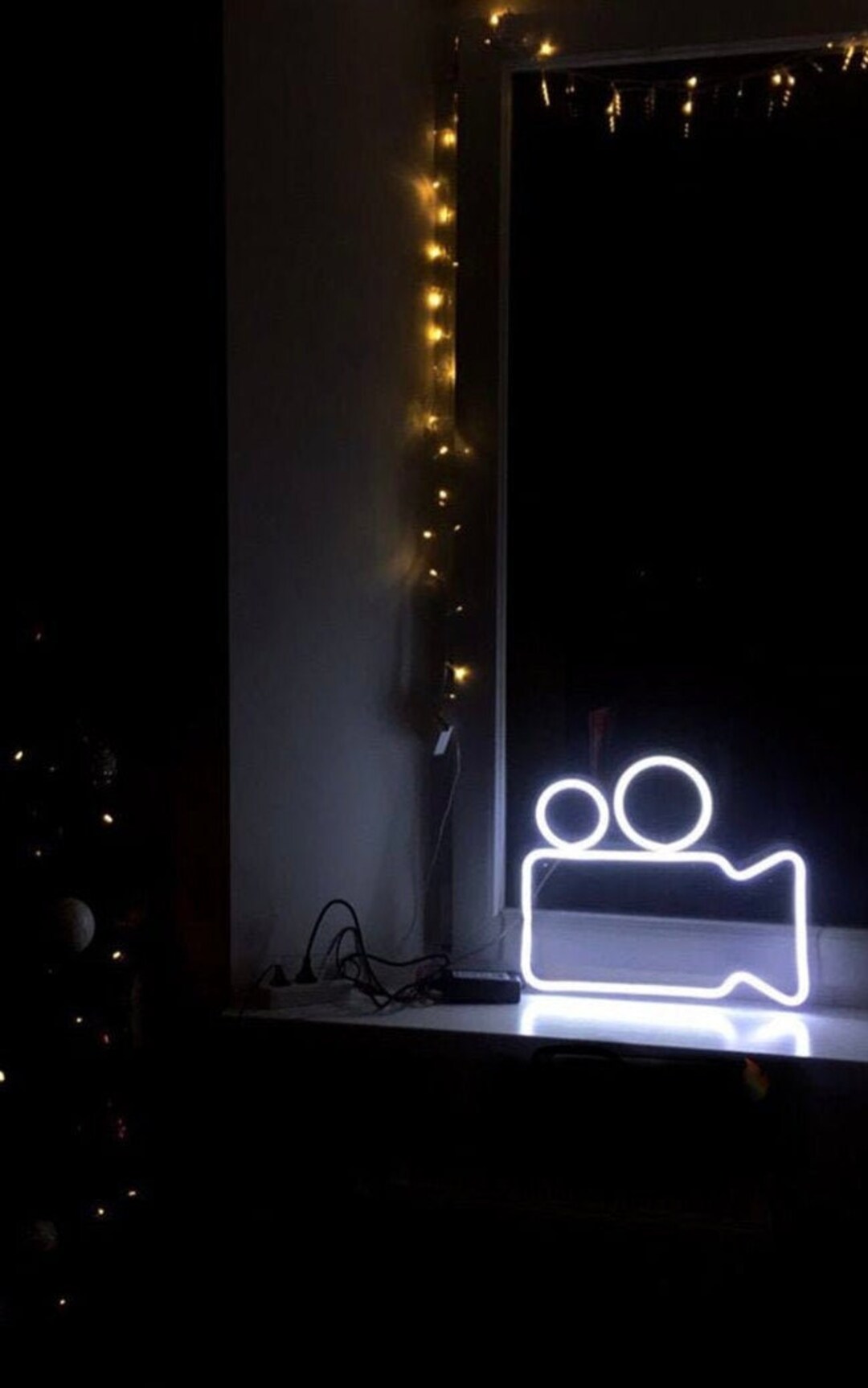 Video Camera Neon Light Sign LED Custom Gift for Her or Etsy