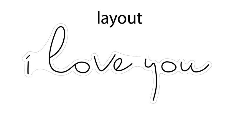 Wedding I Love You Neon Light Sign LED Custom- Gift For Her Or Him Unique hand crafted custom neon sign for decoration Gift For Couples