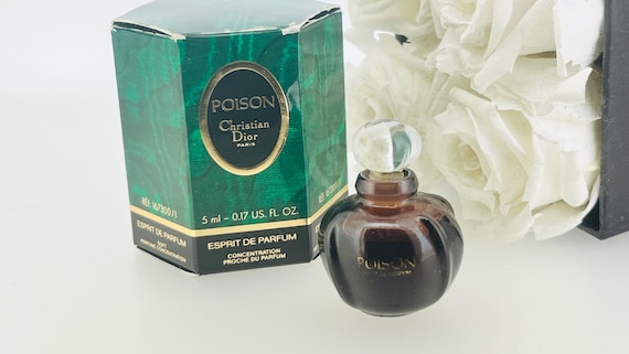 Poison Dior (1985) ESPRIT DE PARFUM Miniature 5 Ml - Etsy