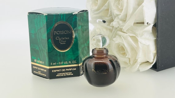 Poison Dior (1985) ESPRIT DE PARFUM Miniature 5 Ml - Etsy Norway