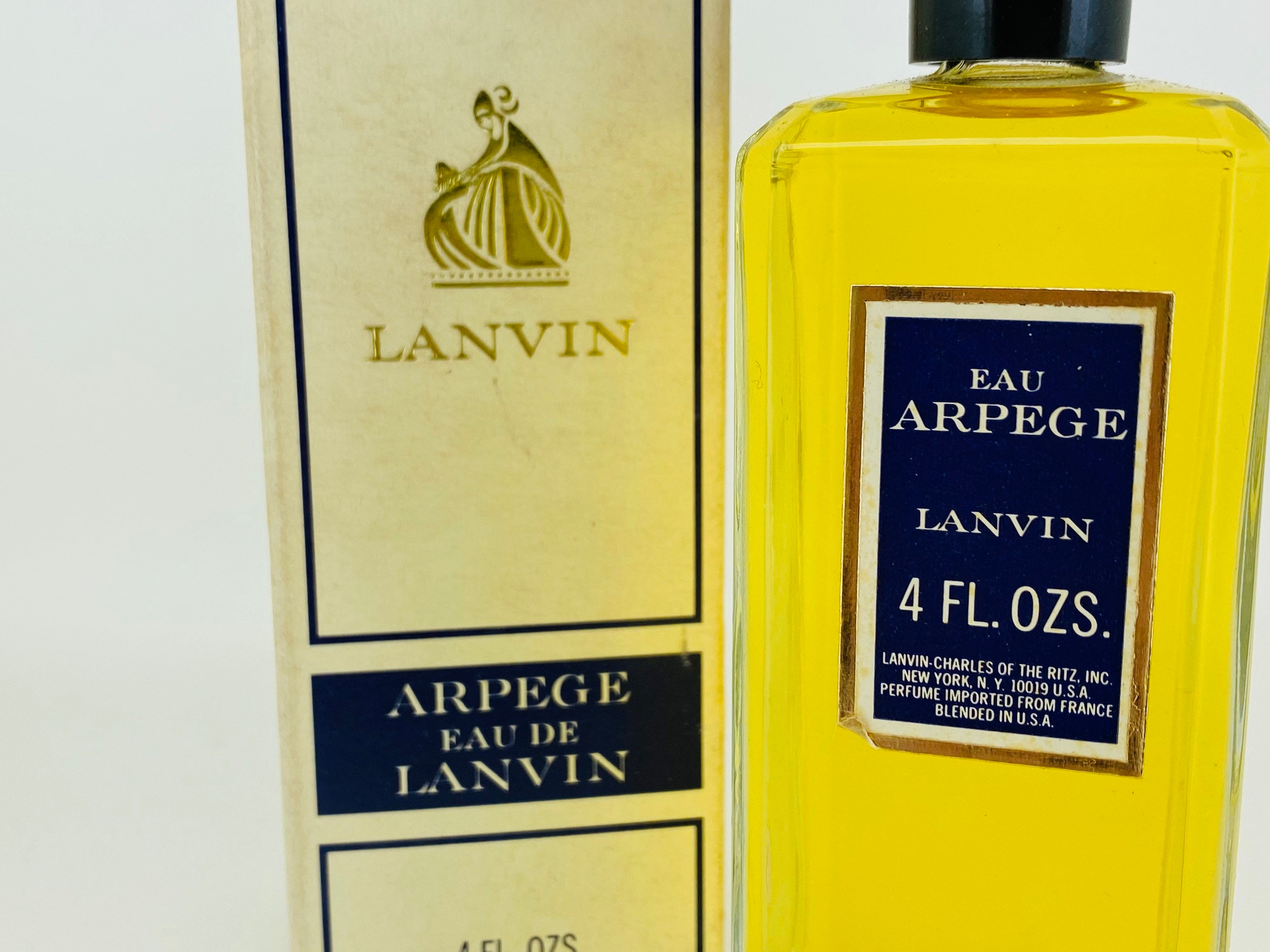 Vintage Eau Arpège Lanvin 1927 EAU DE TOILETTE 118 Ml - Etsy