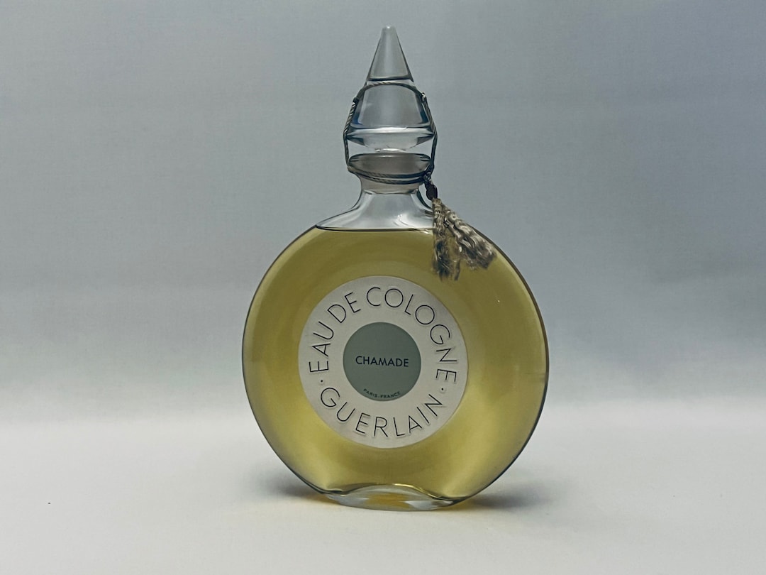 【廃盤レア】Guerlain Chamade 香水 30ml Guerlain Chamade Parfum Crystal Perfume 1969 Bottle 30ml