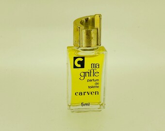 Vintage Ma Griffe Carven PARFUM DE TOILETTE  miniature 5 ml