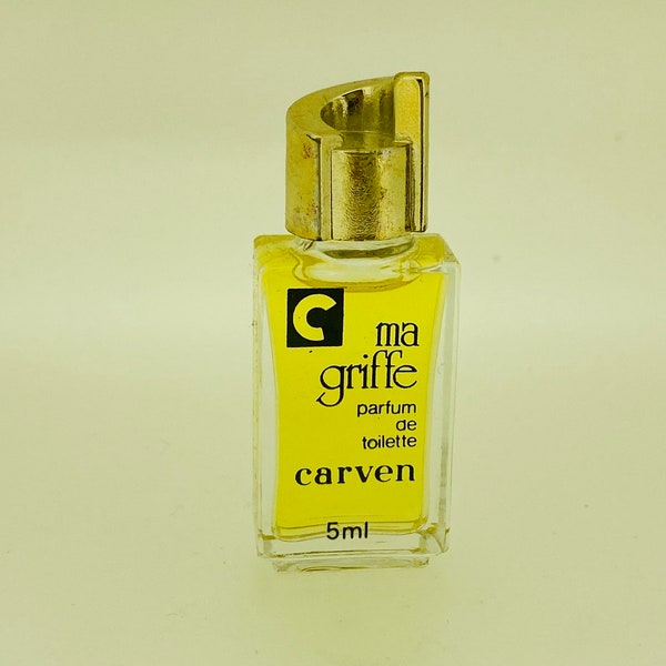 Vintage Ma Griffe Carven PARFUM DE TOILETTE  miniature 5 ml