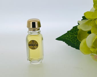Vintage Givenchy III, Givenchy 1970 EAU De TOILETTE-miniatuur 4 ml
