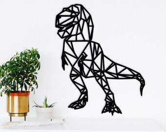 Download Geometric Dinosaur Etsy PSD Mockup Templates