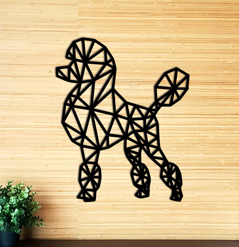 Jack Russell Custom Wall Decor Wood Geometric Jack Russell Etsy