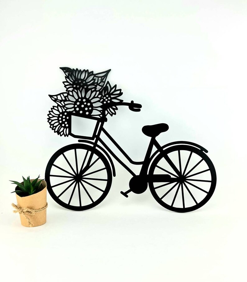 Wooden Bicycle Wall Art Bicycle Wall Decor Colors - Etsy