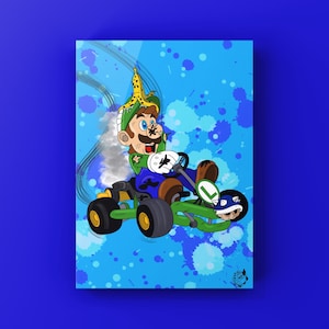 Mario Kart character Luigi