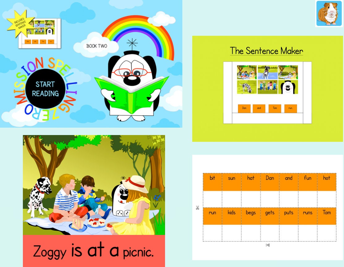 Make Sentences With The Sentence Maker Book 2 PRINTABLE Etsy