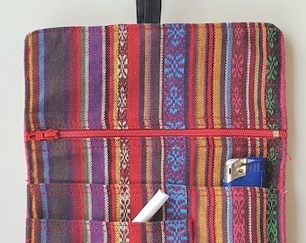 Cigarette case, tobacco pouch, rolling pouch, tobacco bag, smoking accessory, fabric tobacco pouch, cigarette case, tobacco bag, smoker's gift