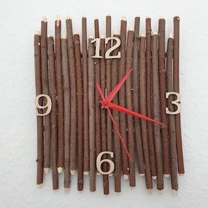 Wooden decoration, clock, room clock, room clock, home decoration clock, tree clock, minimalist clock, wall clock, decorative clock, office clock, clock design, Christmas gift