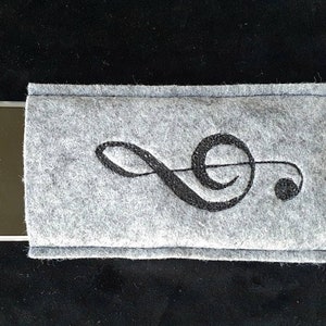 Clef, Cell Phone Case, Handbag Samsung, Cell Phone Case Iphone, Music Symbol, Gift for Her, Treble Clef, Cell Phone Case