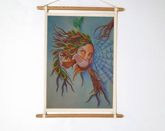Surrealism, Feminism, Unique Decor, Figurative Art, Home Decor, Abstract Decor, Surrealism, Wall Decor, Wall Art, Gift for Her
