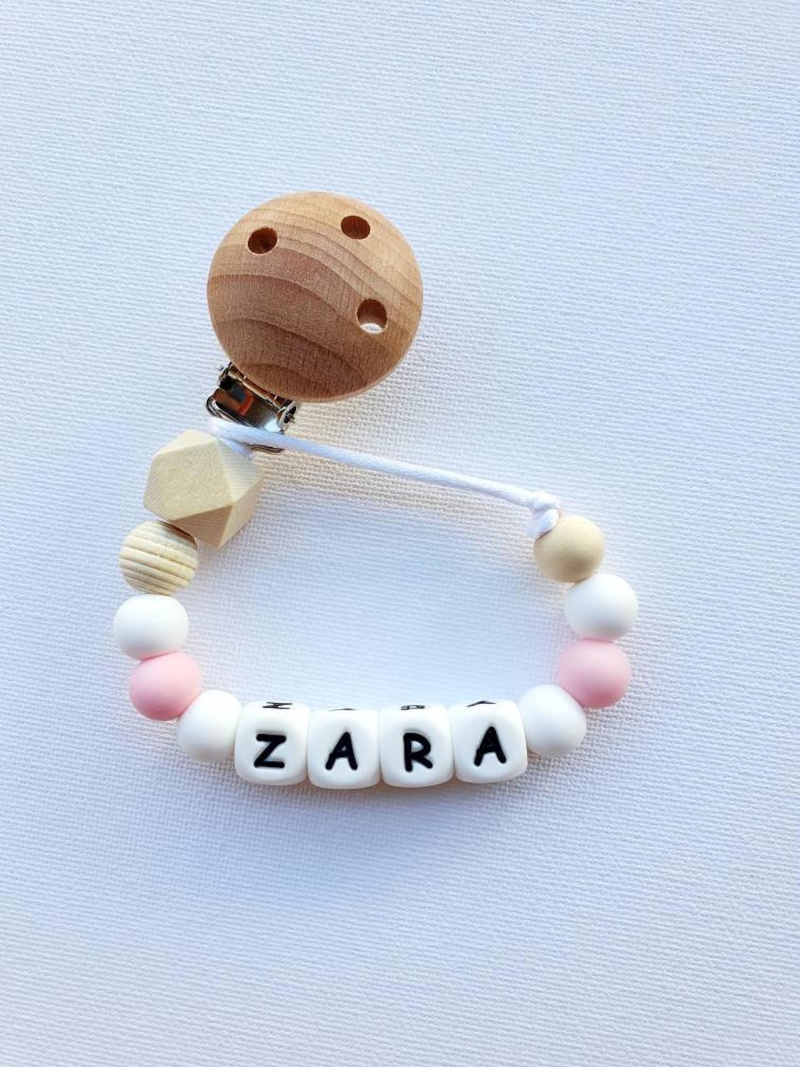 Personalised Dummy Clips Personalised Dummy Chains Wooden Etsy UK