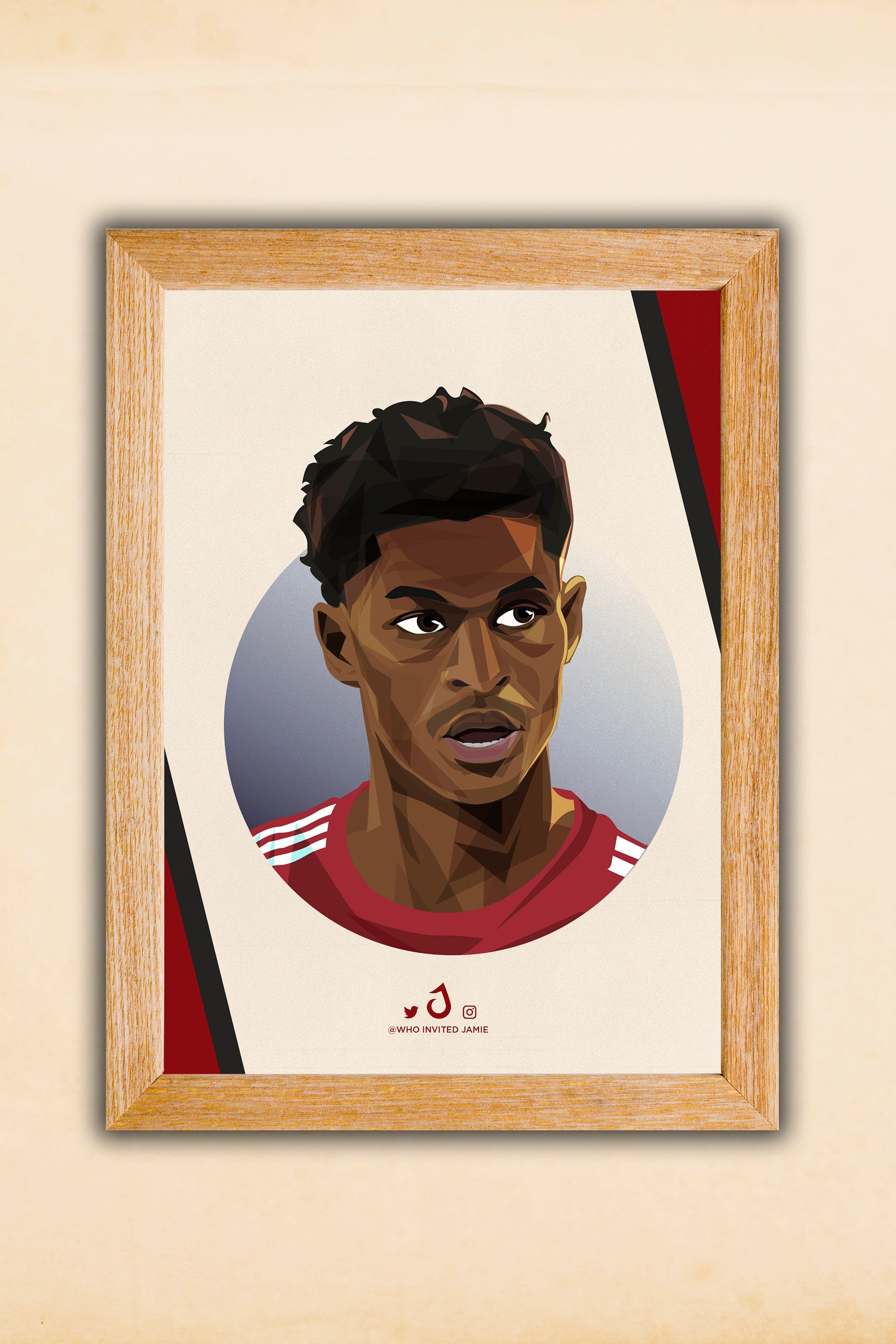 Marcus Rashford Pop Art Print | Etsy