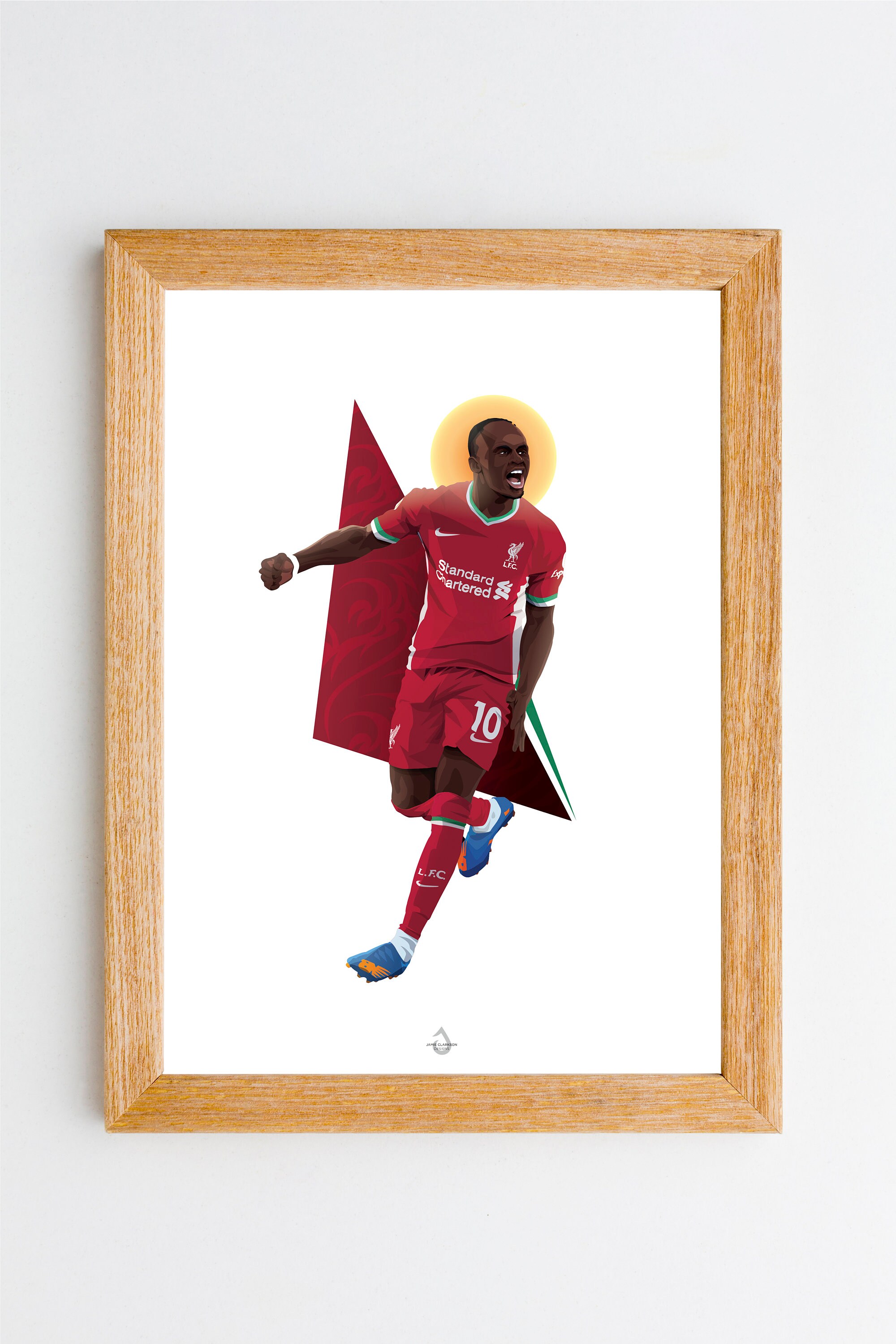 Sadio Mane Illustration Art Print Kit Variants Available | Etsy