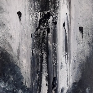Original - &#39;One&#39;s a Crowd&#39;- Abstract Expressionism - Canvas Painting