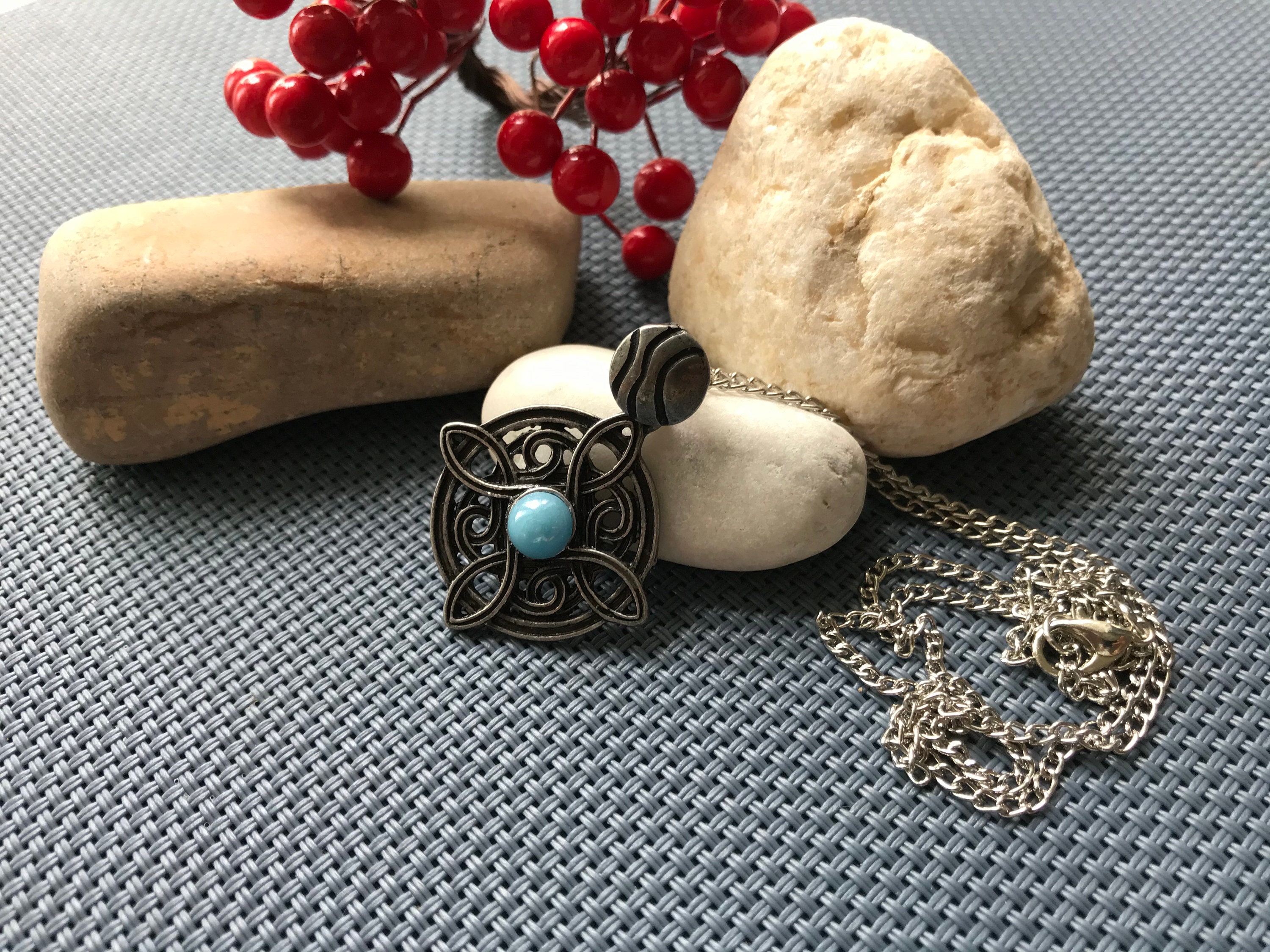 Amulet of Mara Silver Necklace Skyrim Amulet of Mara Skyrim | Etsy