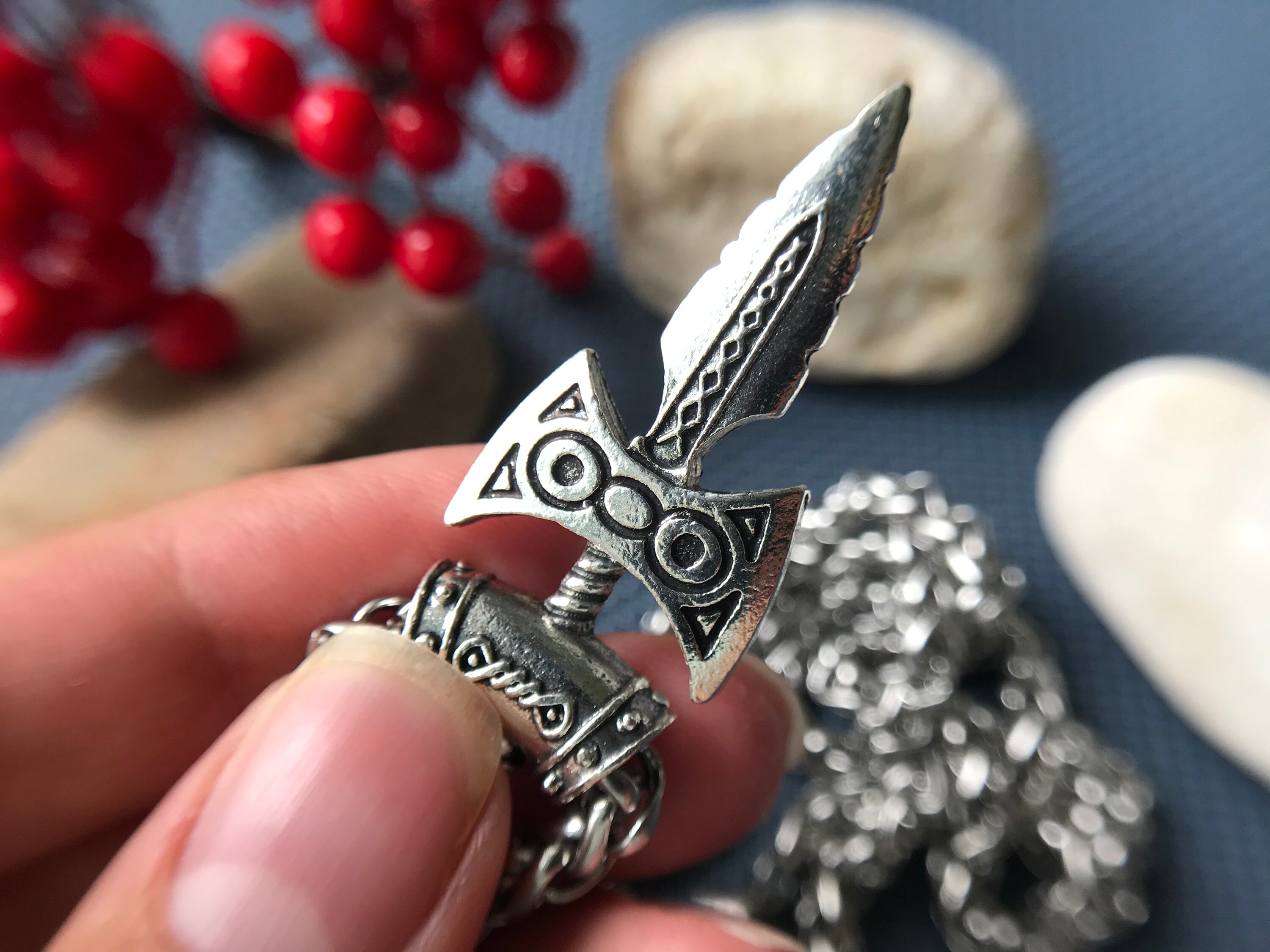 Amulet Talos Skyrim Necklace Elder Scrolls Pendant Jewelry Etsy
