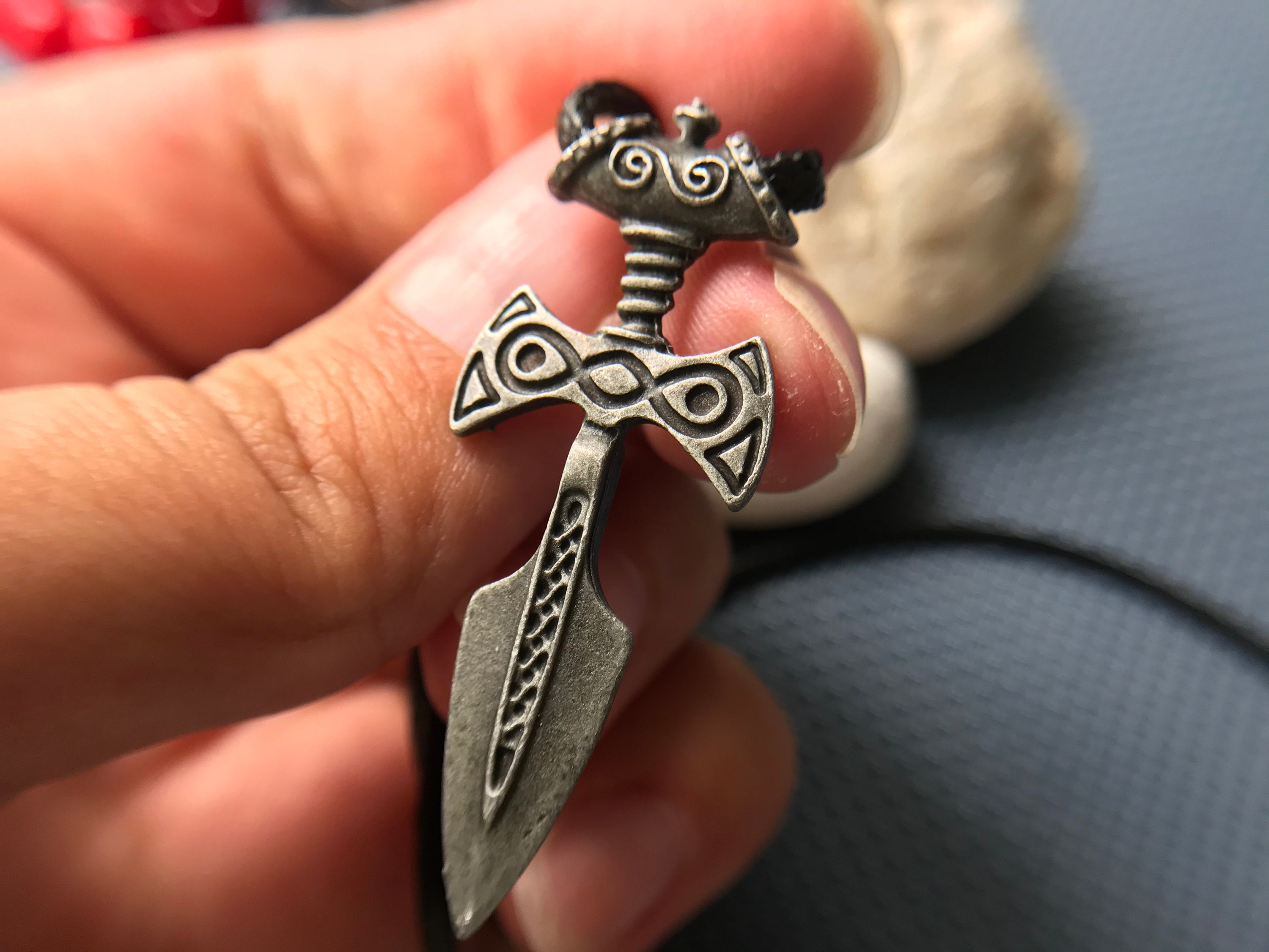 Amulet Talos Necklace Skyrim Elder Scrolls Pendant Jewelry Etsy