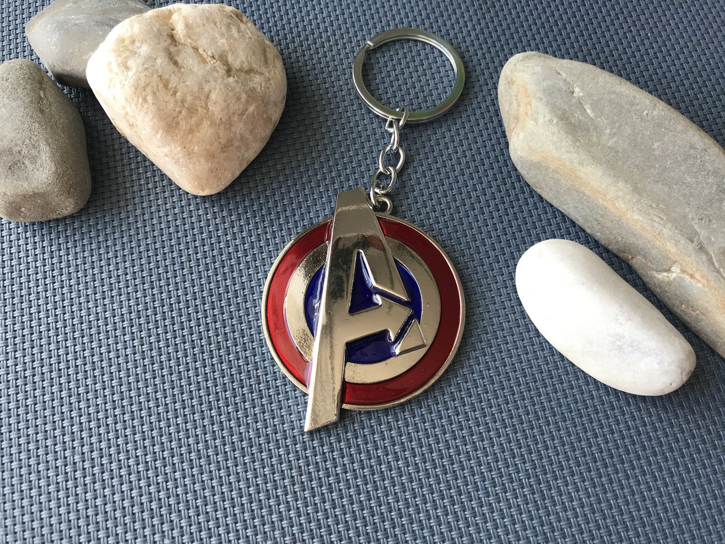 Avengers Emblem Marvel Keychain Etsy