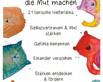 Gift for children | Encouragement affirmation card set | Feeling and emotion cards | Mindfulness & self-confidence | Gift under 30 euros