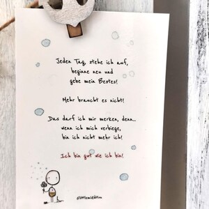 Tarjeta de impulso | Tarjeta de felicitación | Felicidad y cuidado| Tarjeta de felicitación | Postal para seres queridos | Enviar saludos | Alegría | Amor propio