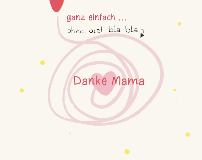 Thank you card set for mom | Best mom | Greeting card for mom | Card set | Congratulations card | Surprise | Affirmations for mom | Mother's Day card