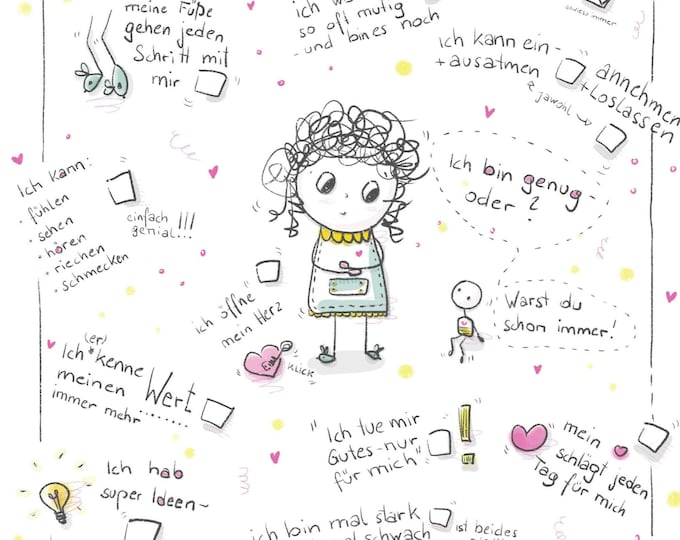 Impulse card | Greeting card | Impulse to go | Congratulations card | Postcard for loved ones | Send greetings | Joy | Self-love