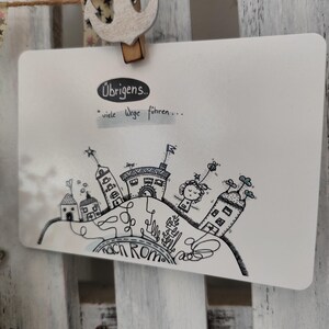 Tarjeta de impulso: recorrer nuevos caminos | Tarjeta de felicitación | Impulso de ir| Tarjeta de felicitación | Enviar saludos | Alegría| Roma | Inicio de obra | pensión