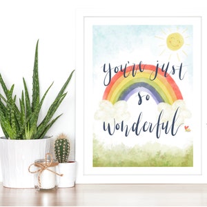 Positivity Postcard | You’re Just So Wonderful